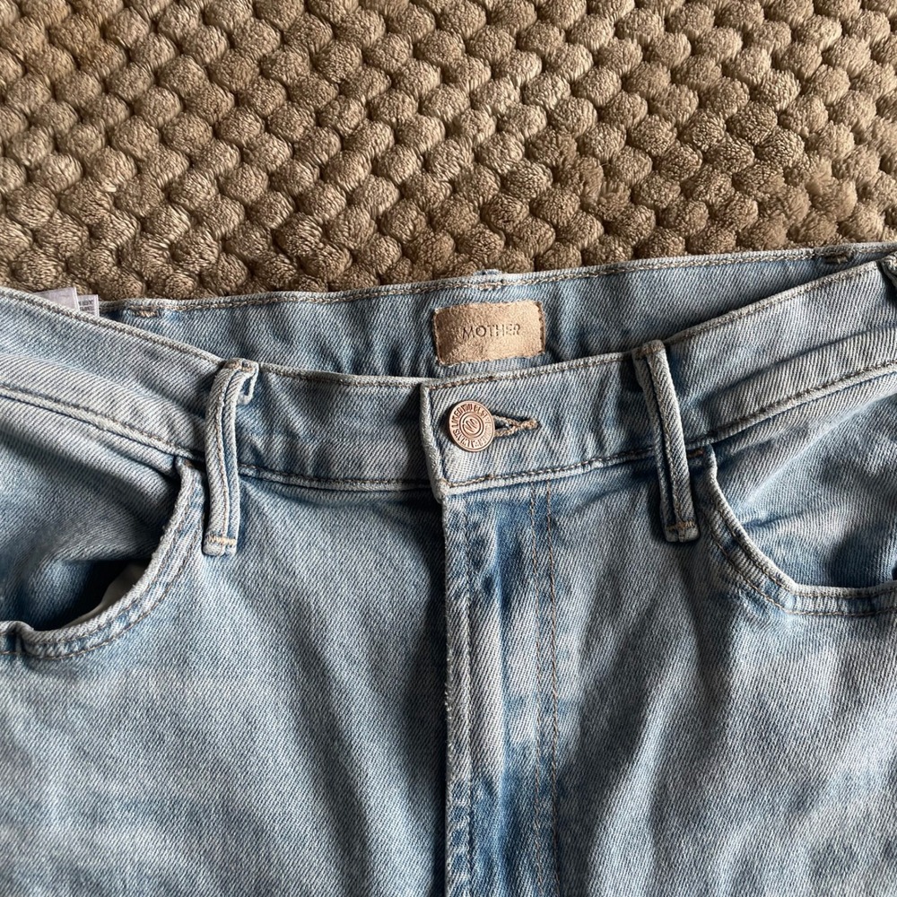 Mother The Huster Roller Flood Jeans Cherie Cherie Size 28‎ - Picture 5 of 16